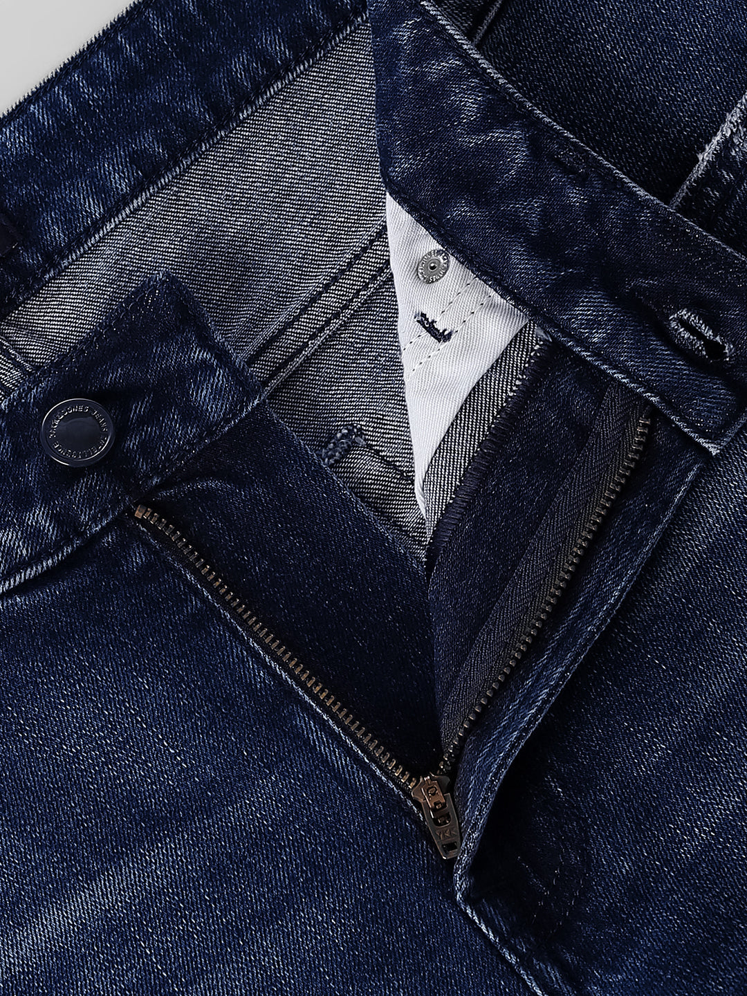 Washed Mildly Distressed Regular Fit Jeans