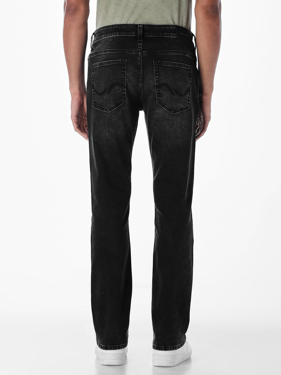 Black Washed Clark Regular Fit Jeans