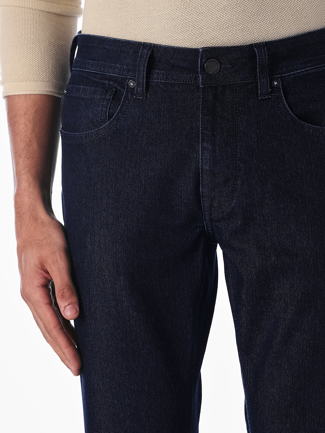 Dark Blue Clark Regular Fit Jeans