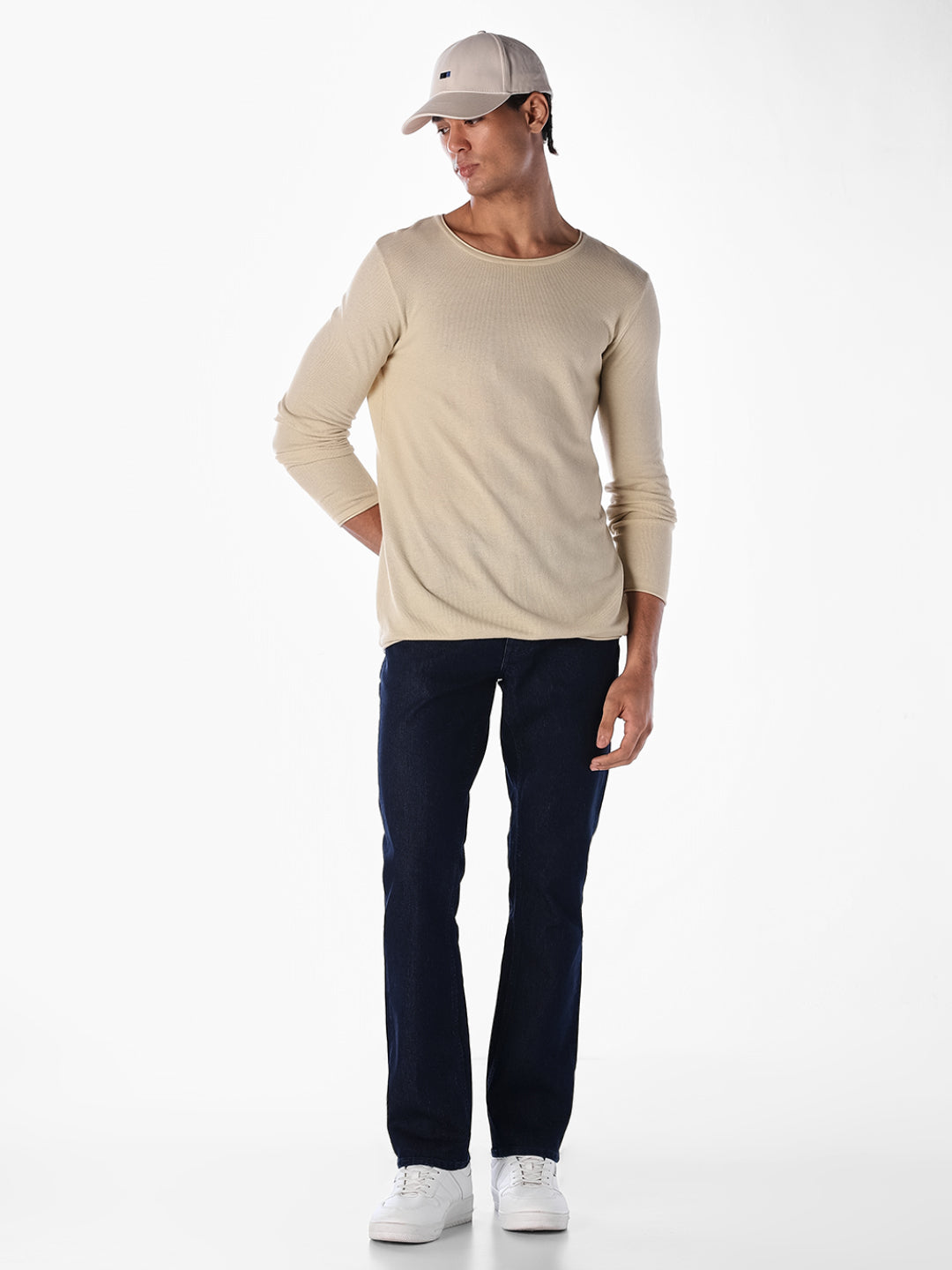 Dark Blue Clark Regular Fit Jeans