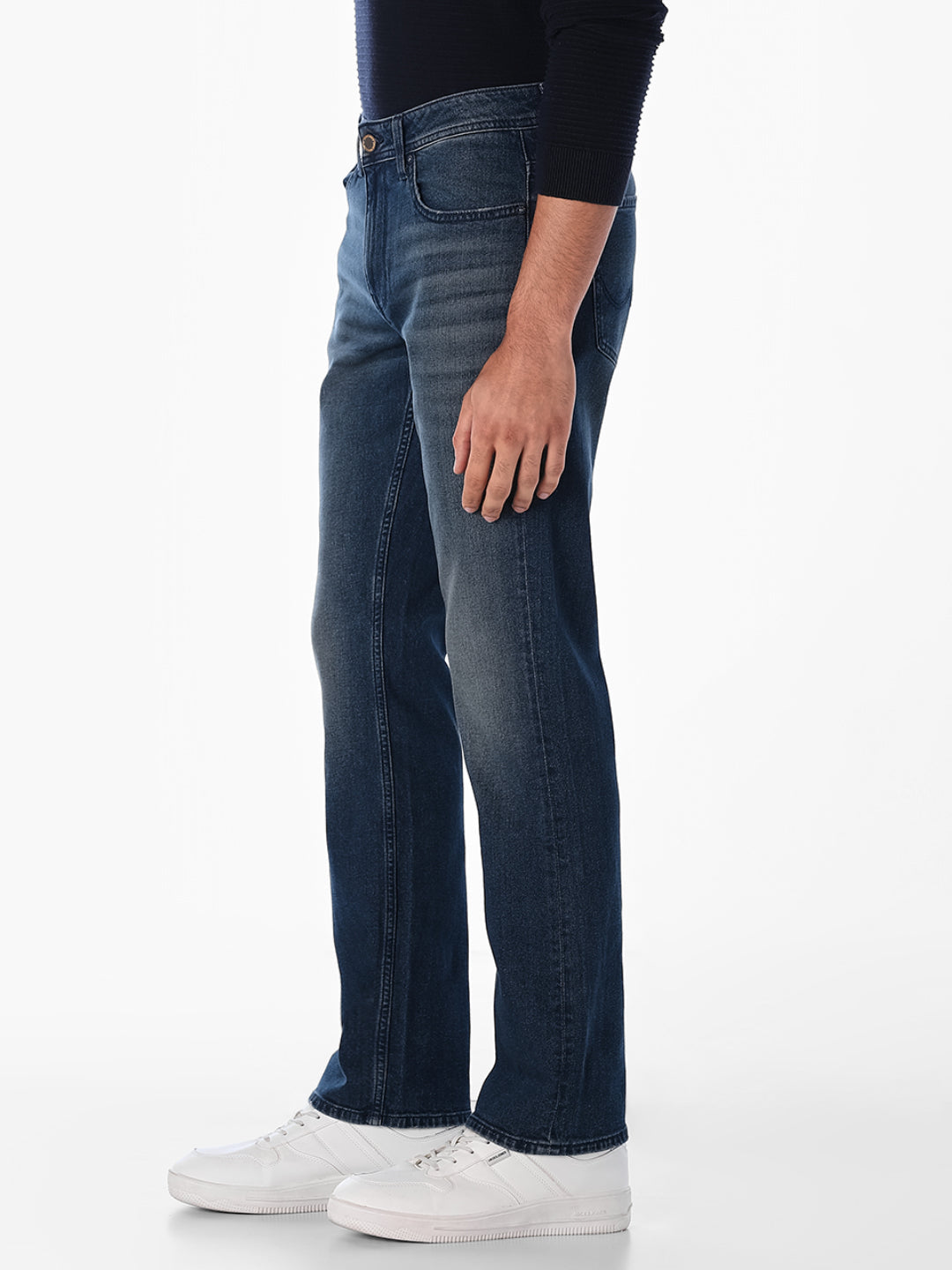 Dark Blue Clark Regular Fit Jeans