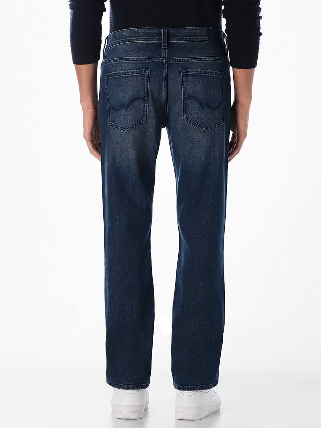 Dark Blue Clark Regular Fit Jeans