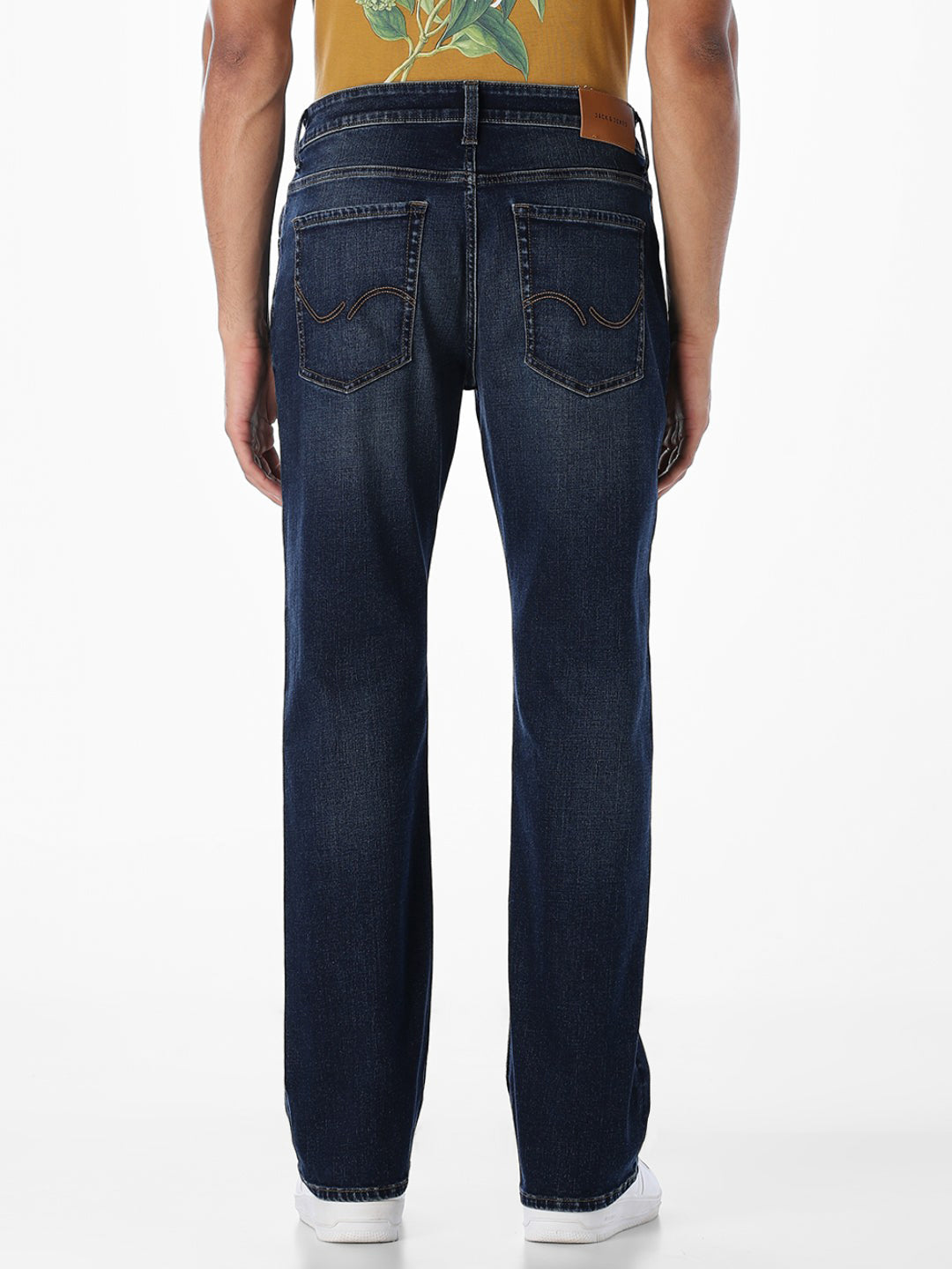 Dark Blue Cliff Bootcut Jeans