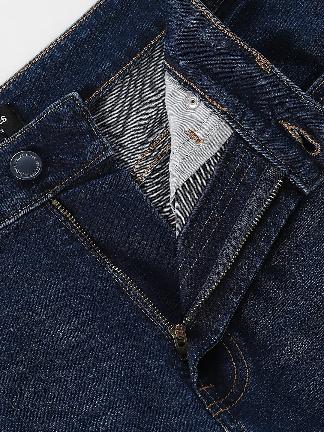 Dark Blue 5 Pocket Cliff Bootcut Jeans