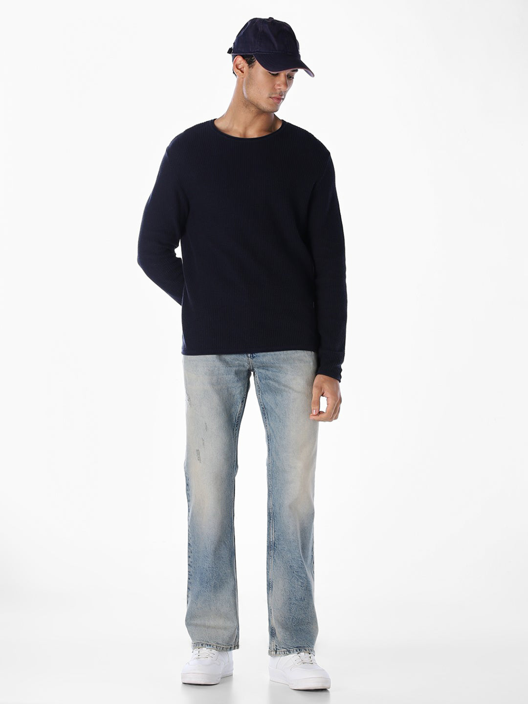 Light Blue Cliff Bootcut Jeans