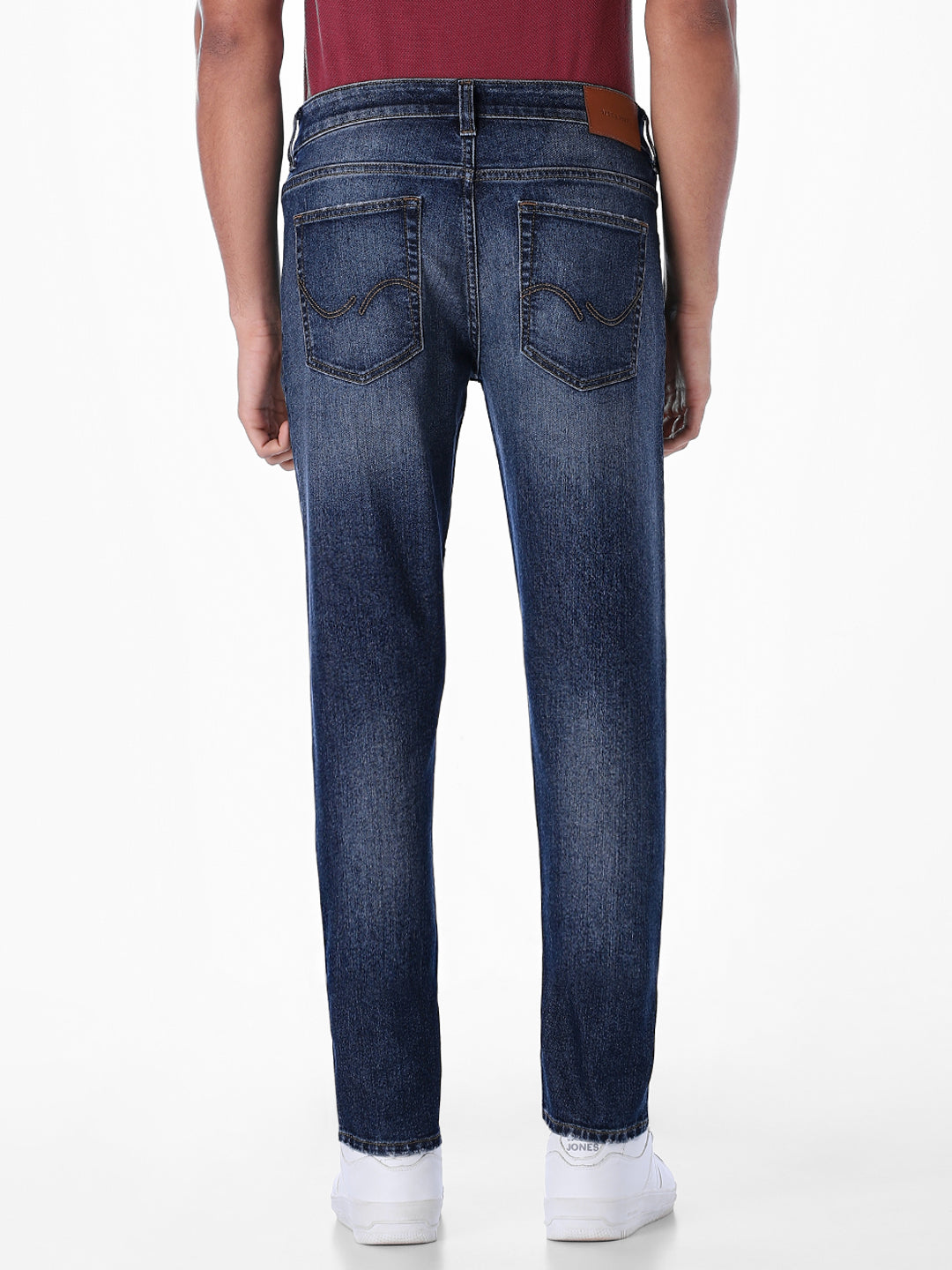 Mildly Distressed Glenn Slim Fit Jeans
