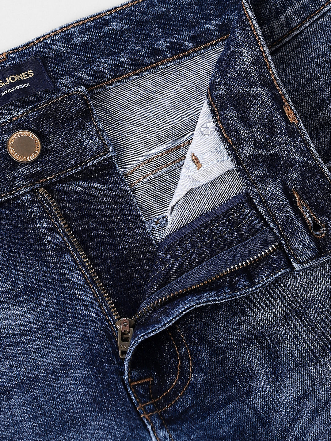 Mildly Distressed Glenn Slim Fit Jeans