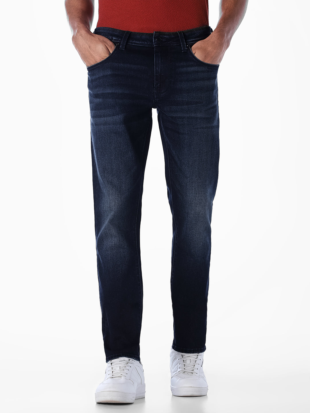 Dark Blue Glenn Slim Fit Jeans