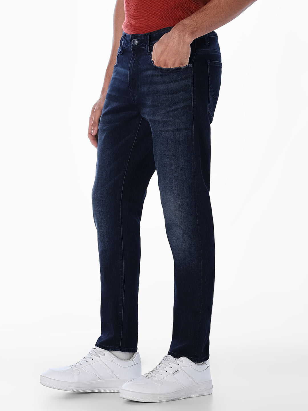 Dark Blue Glenn Slim Fit Jeans
