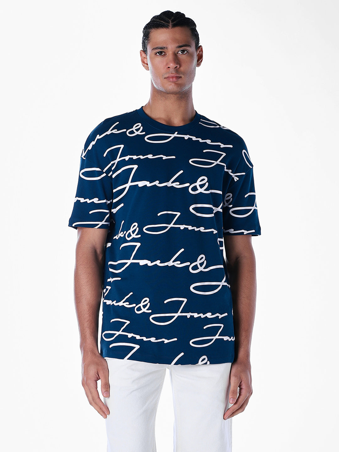 Typographic Logo Print Oversized T-shirt