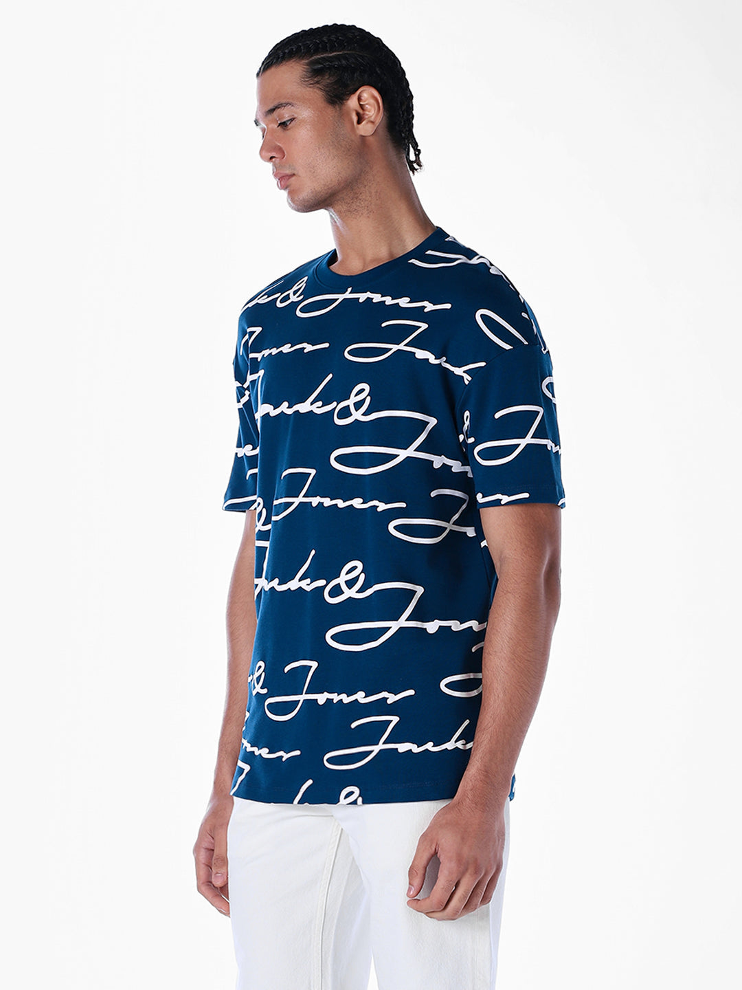 Typographic Logo Print Oversized T-shirt