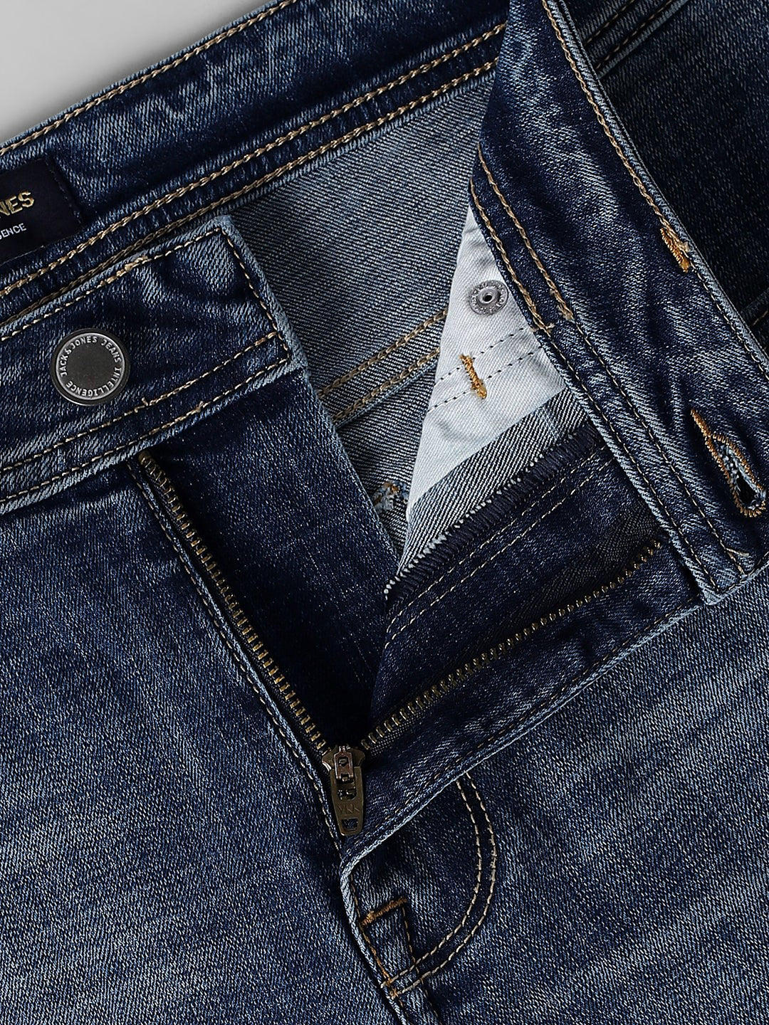 Mildly Washed Glenn Slim Fit Jeans