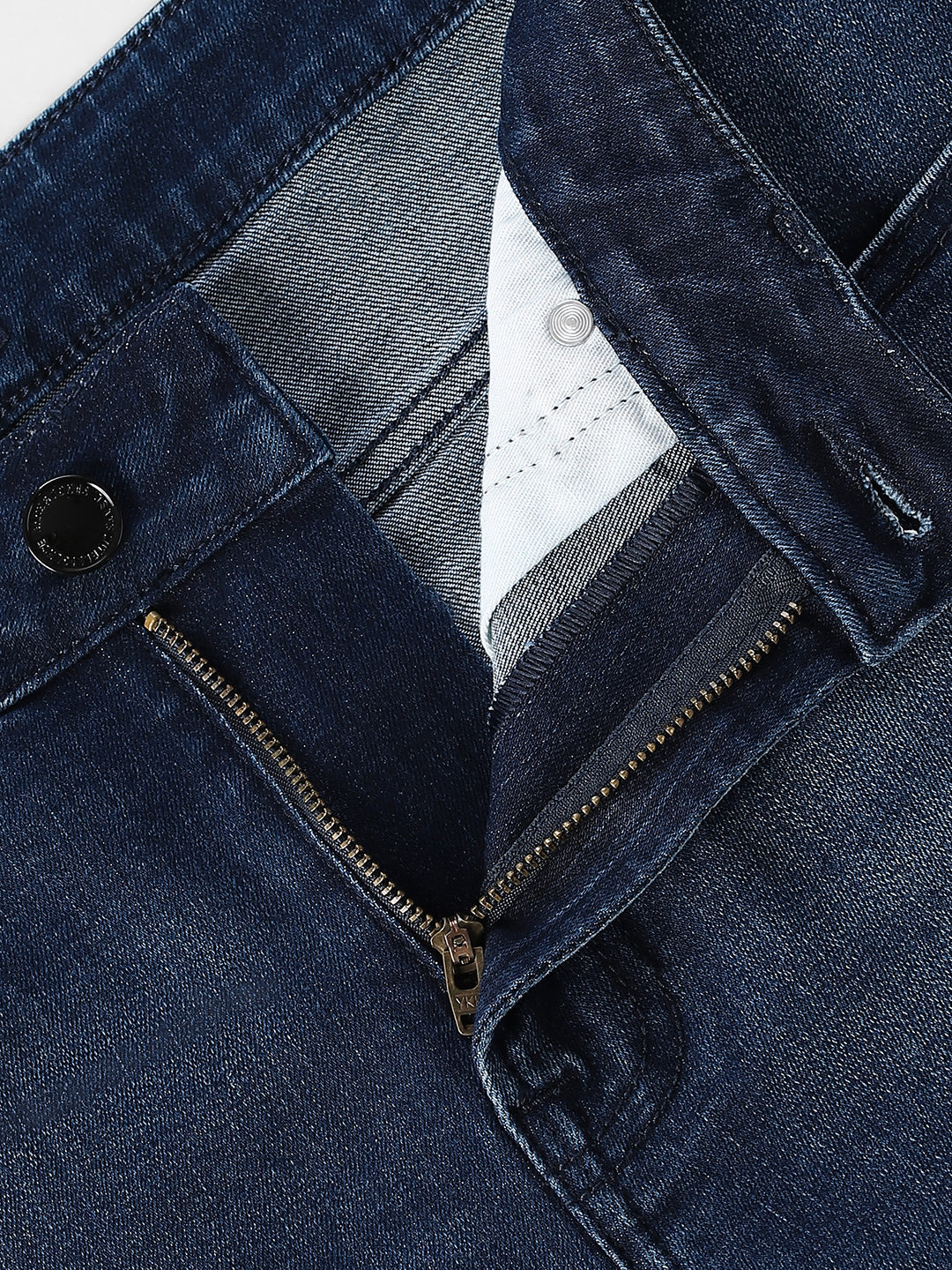 Dark Blue Washed Glenn Slim Fit Jeans