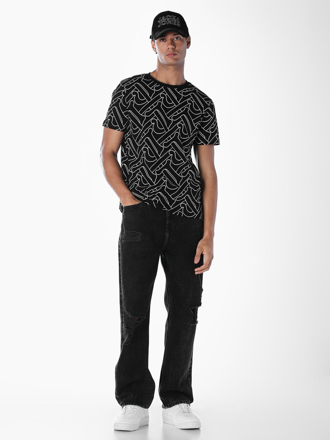 Printed Cotton T-shirt