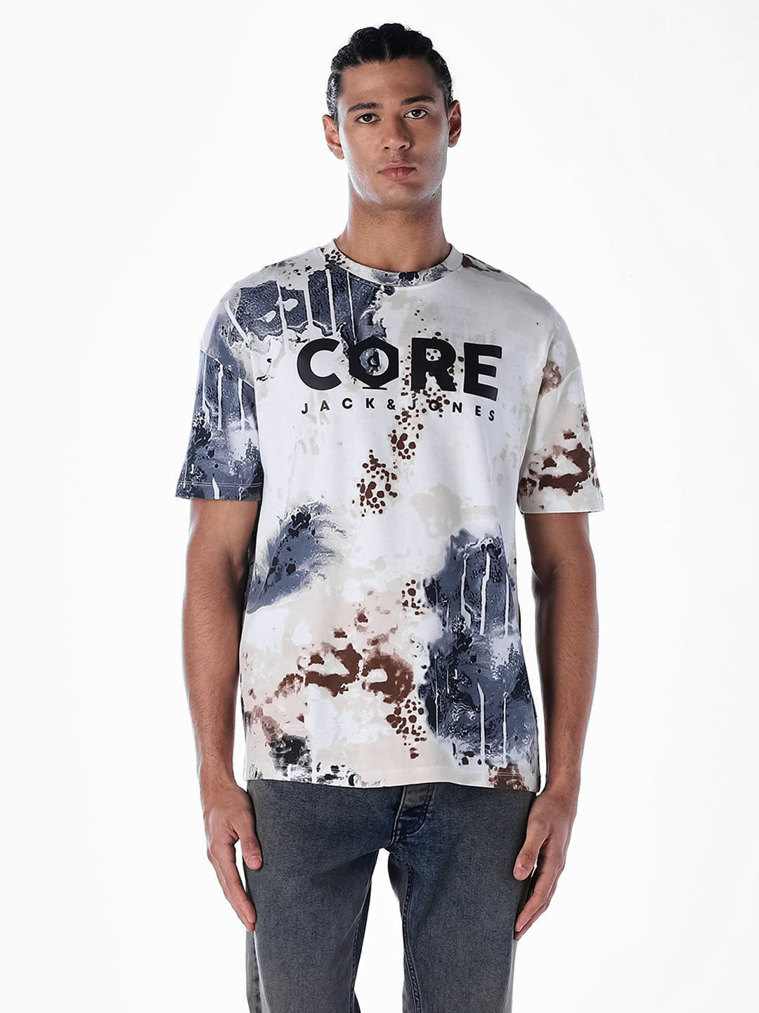 Printed Cotton Oversized T-shirt