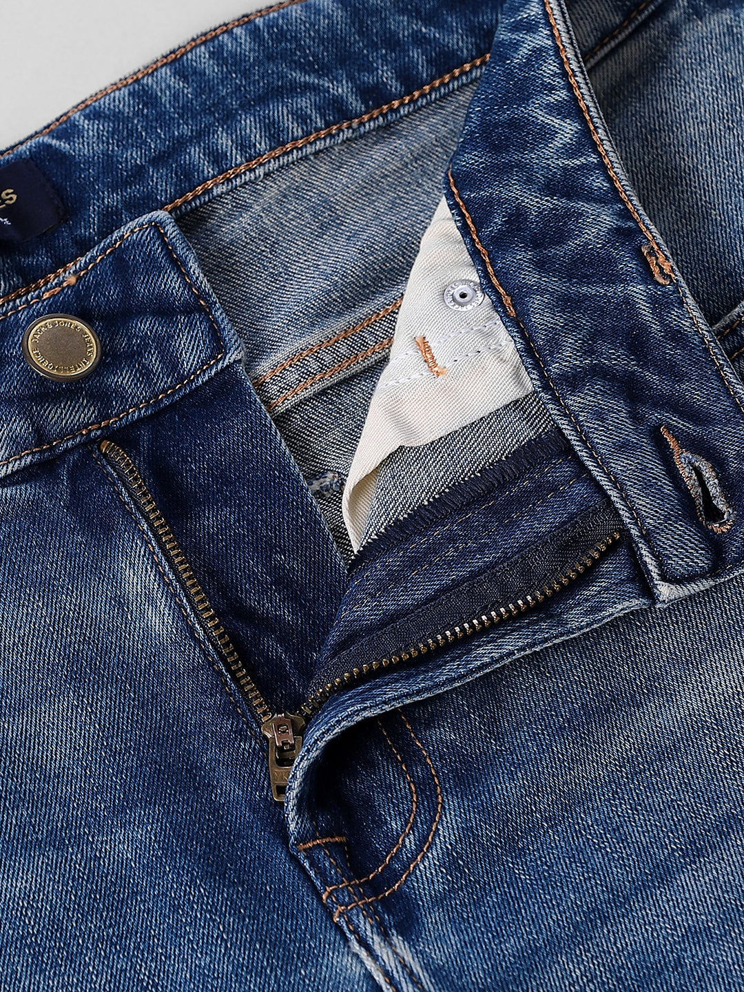 Mildly Distressed Glenn Slim Fit Jeans