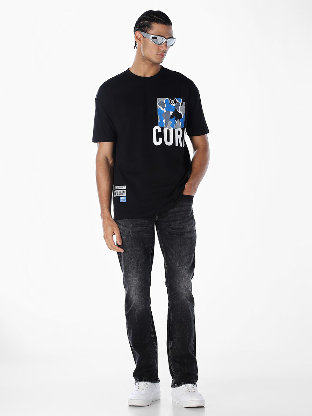 Printed Cotton Oversized T-shirt