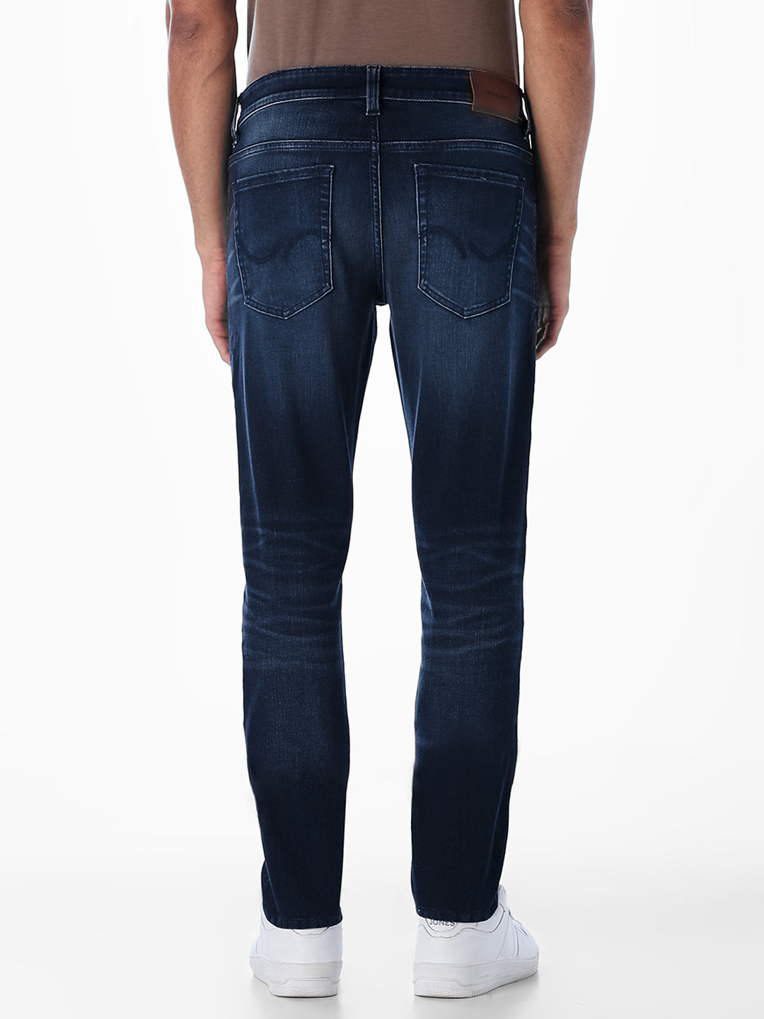 Dark Blue 5 Pocket Glenn Slim Fit Jeans
