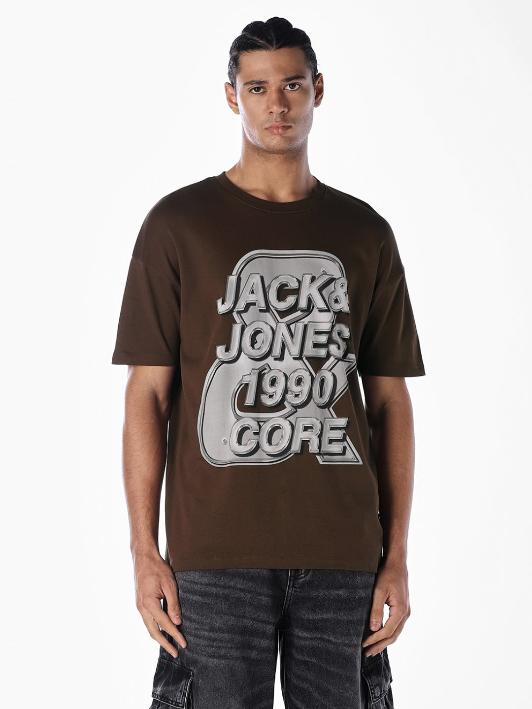 Printed Cotton Oversized T-shirt