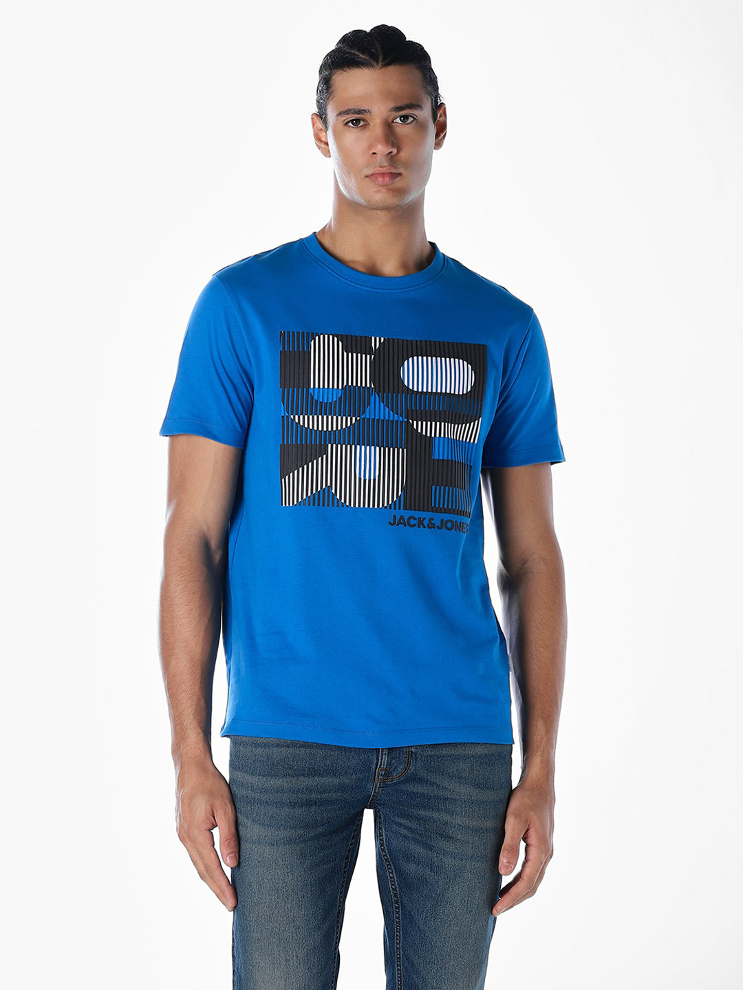 Logo Print Crew Neck T-shirt