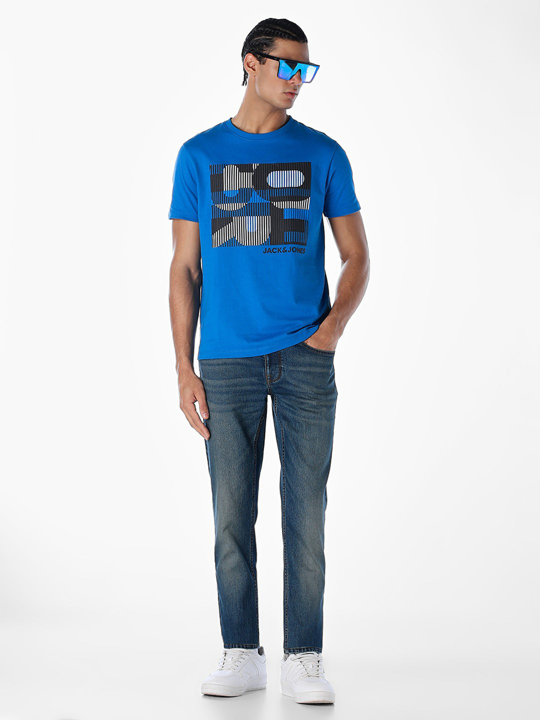 Logo Print Crew Neck T-shirt