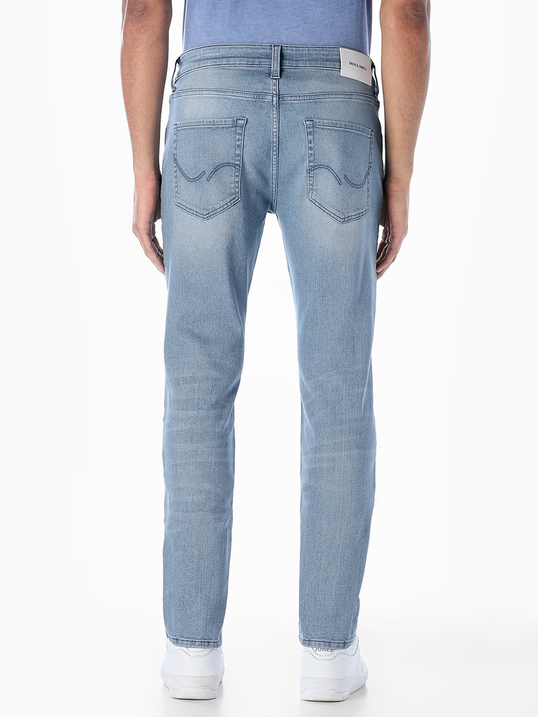 Light Blue Cropped Tim Anti Fit Jeans