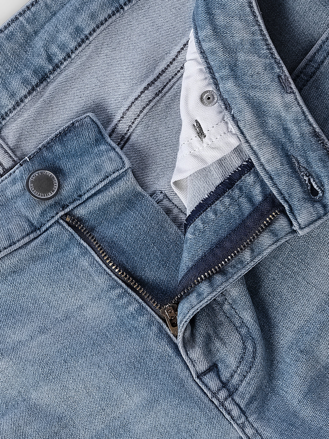 Light Blue Cropped Tim Anti Fit Jeans