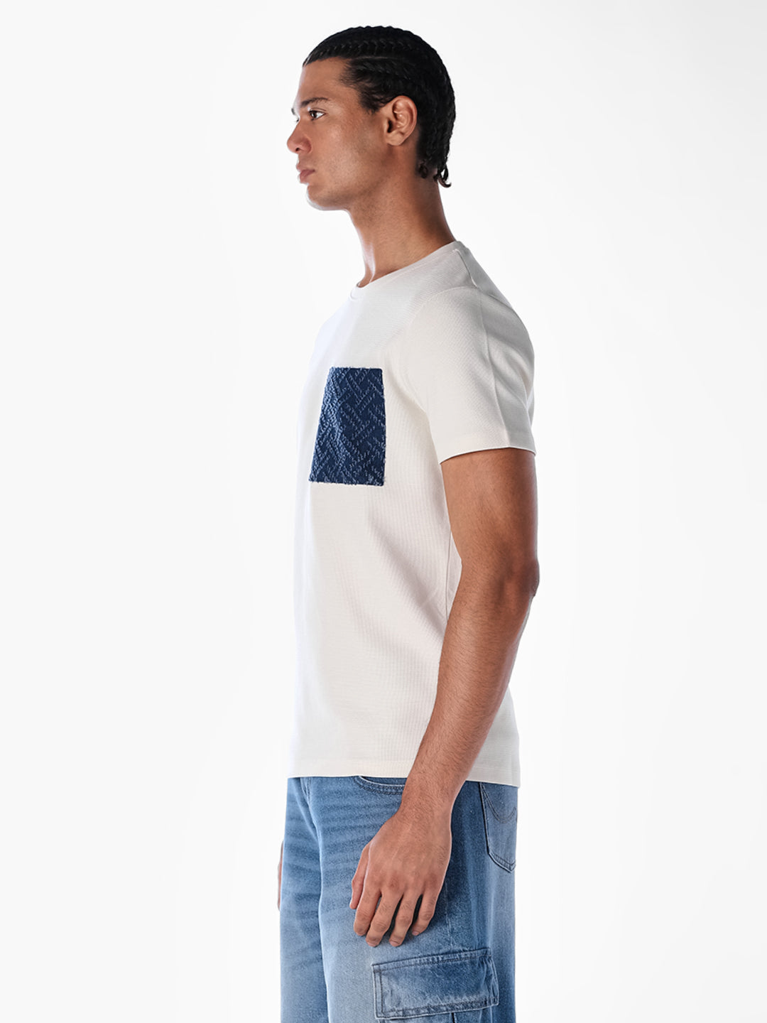 Contrast Chest Pocket T-shirt