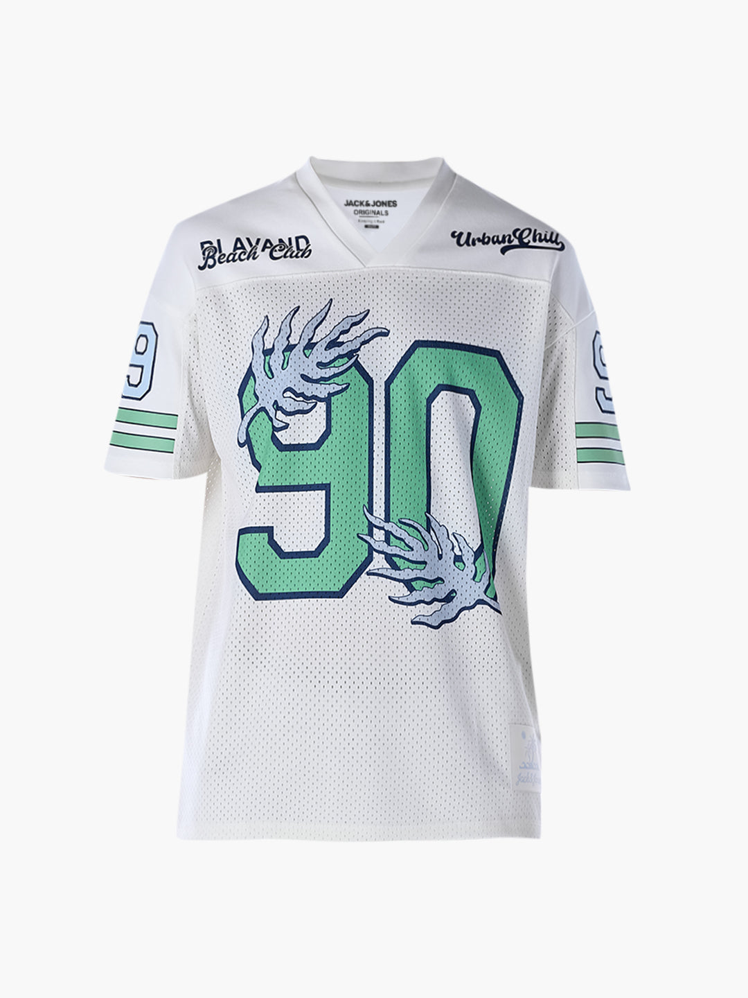 Cut & Sew Printed Oversized T-shirt