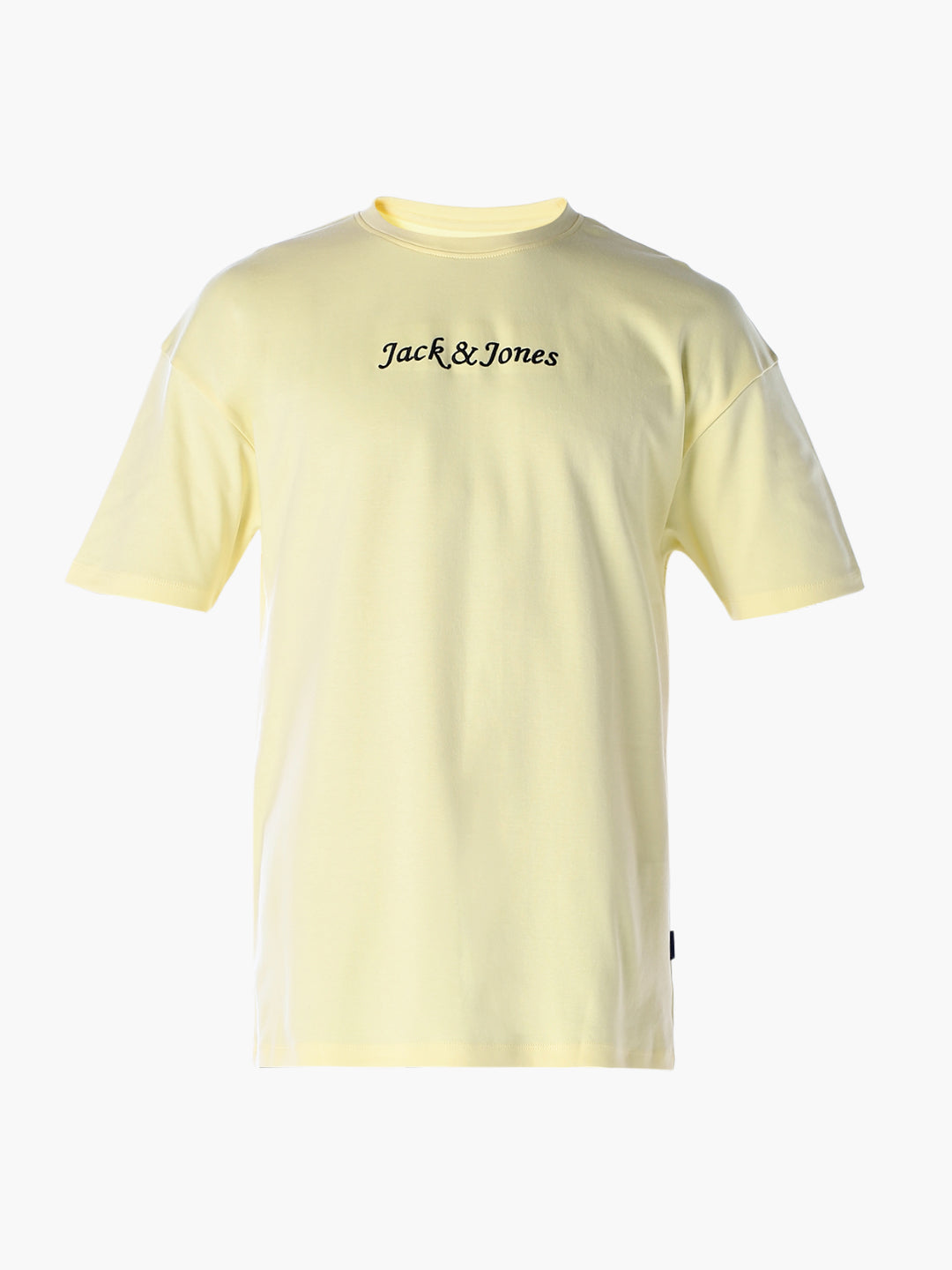 Yellow Printed Boxy Fit T-shirt