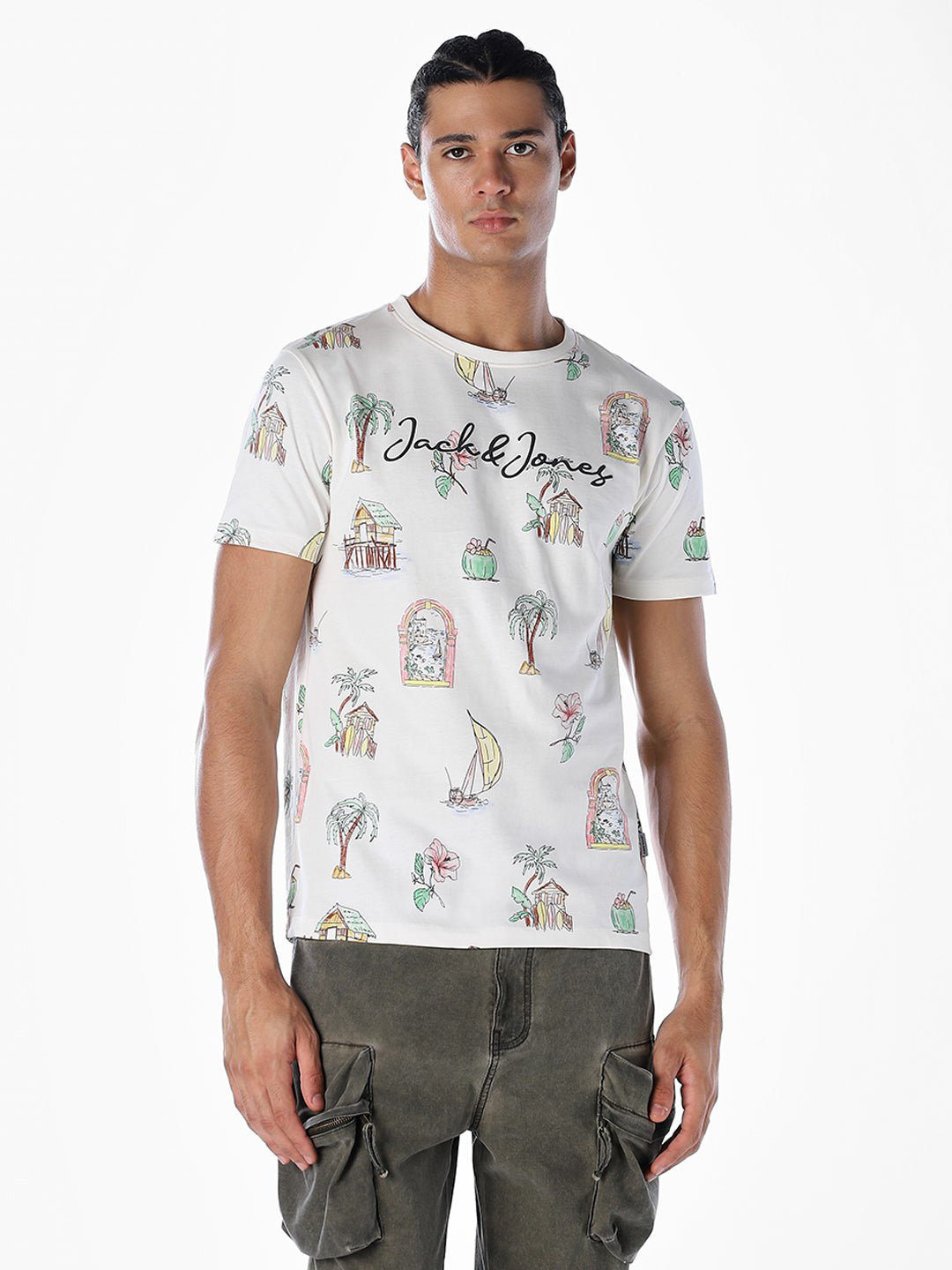Printed Short Sleeves T-shirt