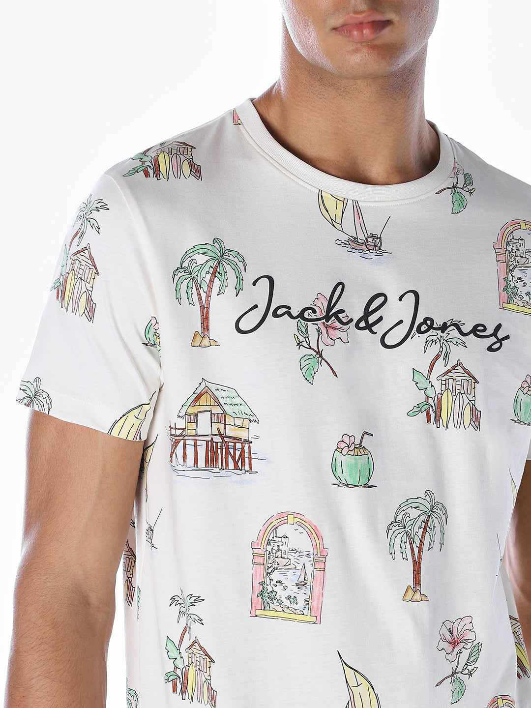 Printed Short Sleeves T-shirt