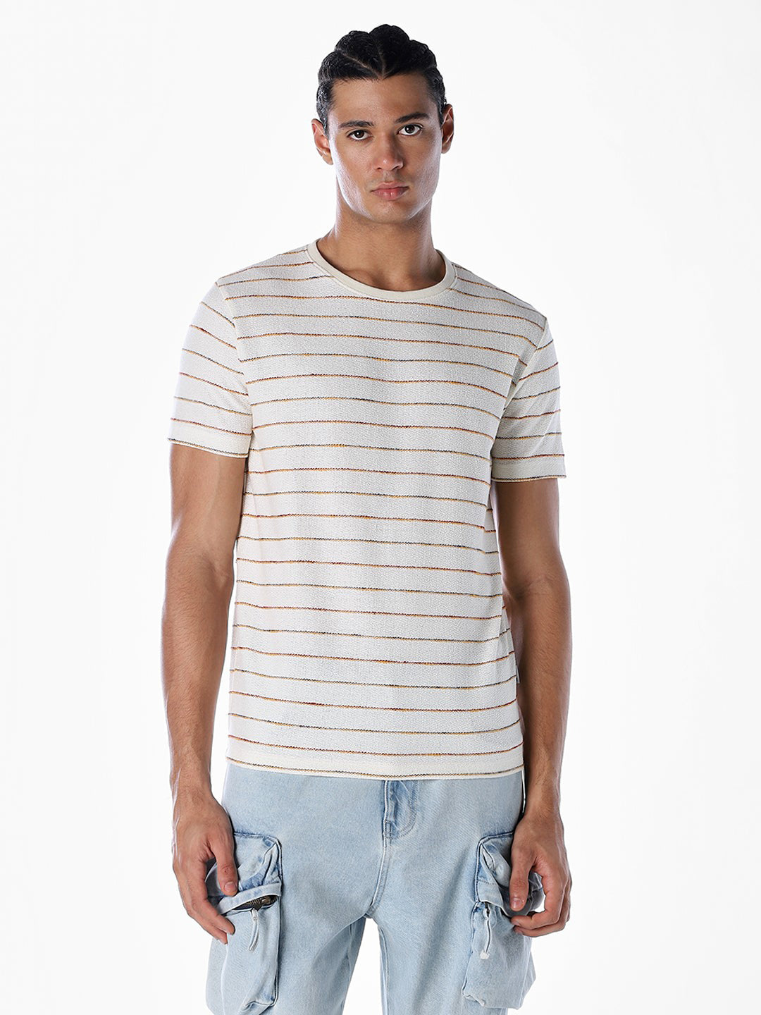 Yarn Dyed Striped T-shirt