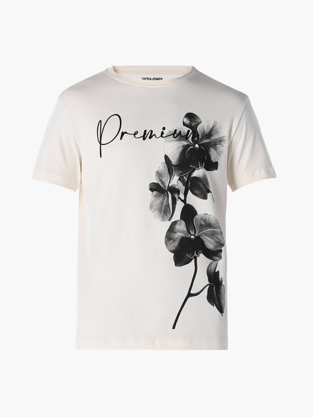 Off-White Floral Print T-shirt