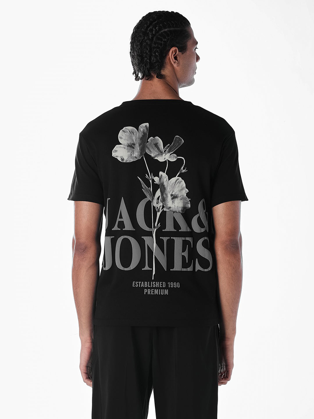 Printed Cotton Crew Neck T-shirt