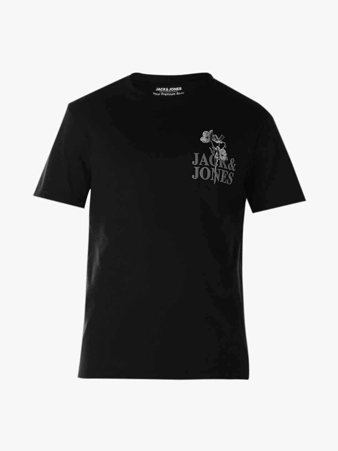 Printed Cotton Crew Neck T-shirt