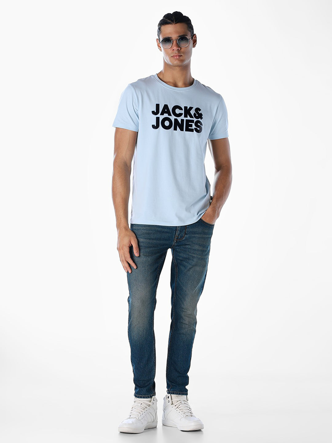 Logo Print Crew Neck T-shirt