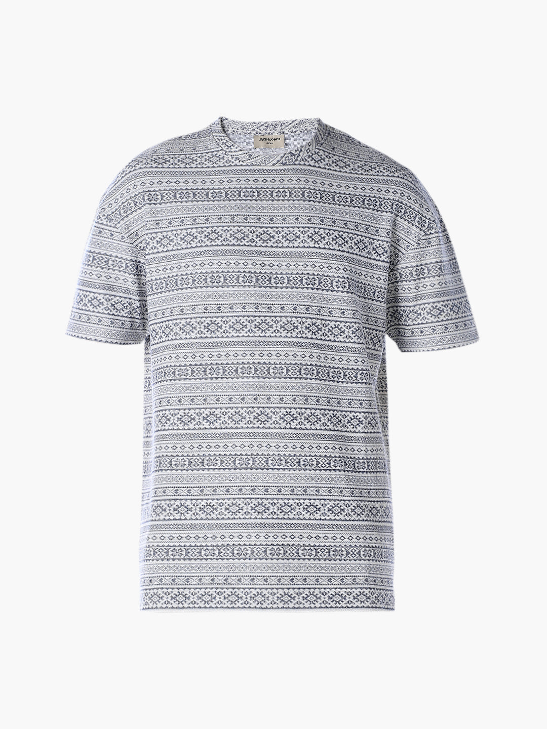 Printed Jacquard Oversized T-shirt