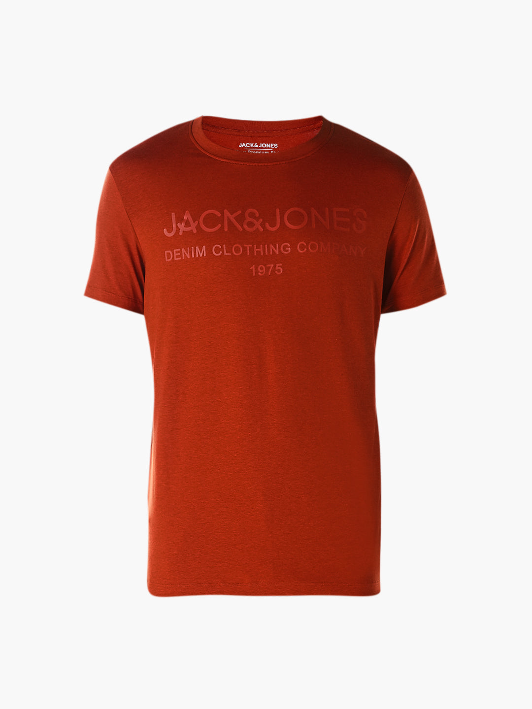 Red Logo Print T-shirt