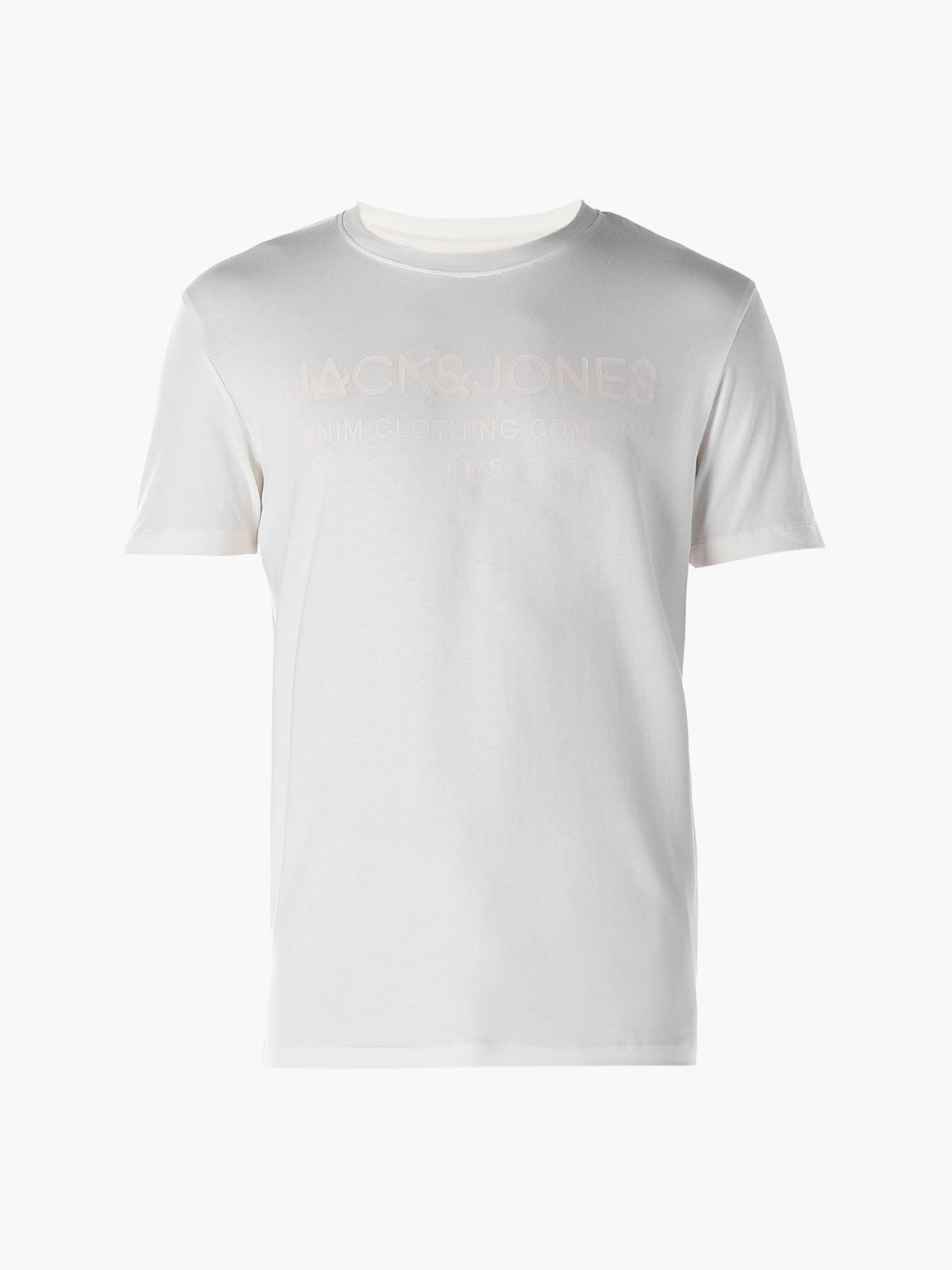 Logo Print Crew Neck T-shirt - White