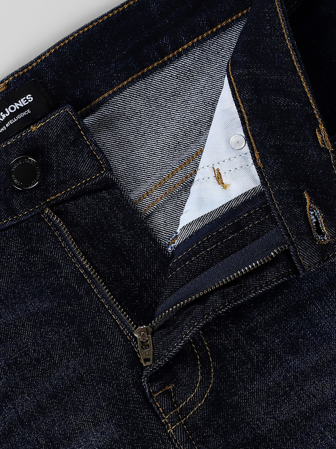 Dark Blue Brak Cropped Slim Fit Jeans