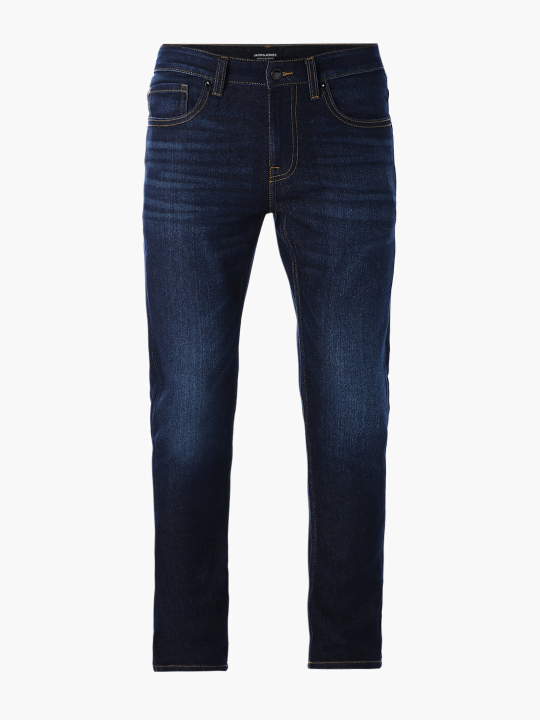 Dark Blue Brak Cropped Slim Fit Jeans