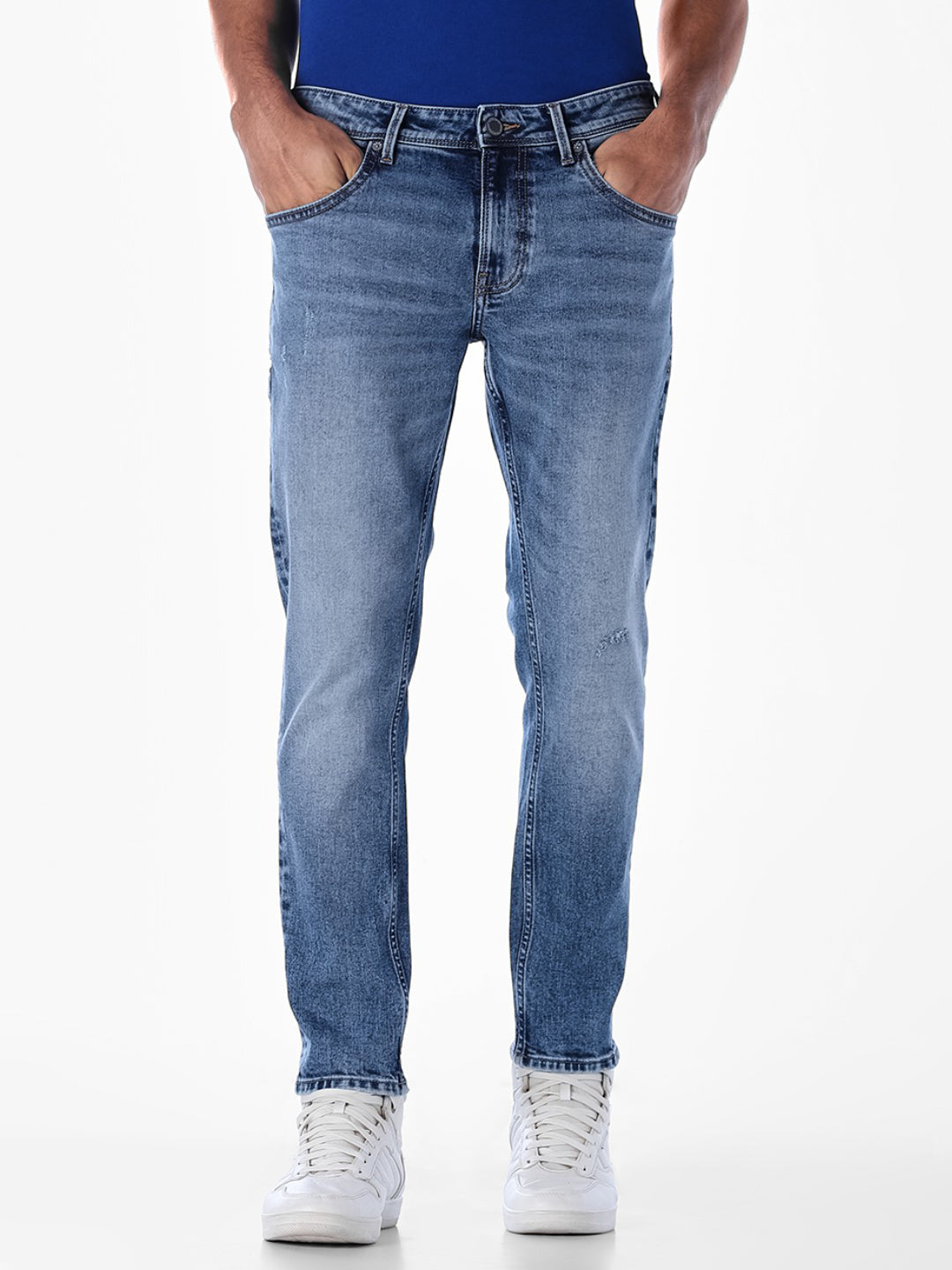 Light Blue Brak Slim Fit Jeans