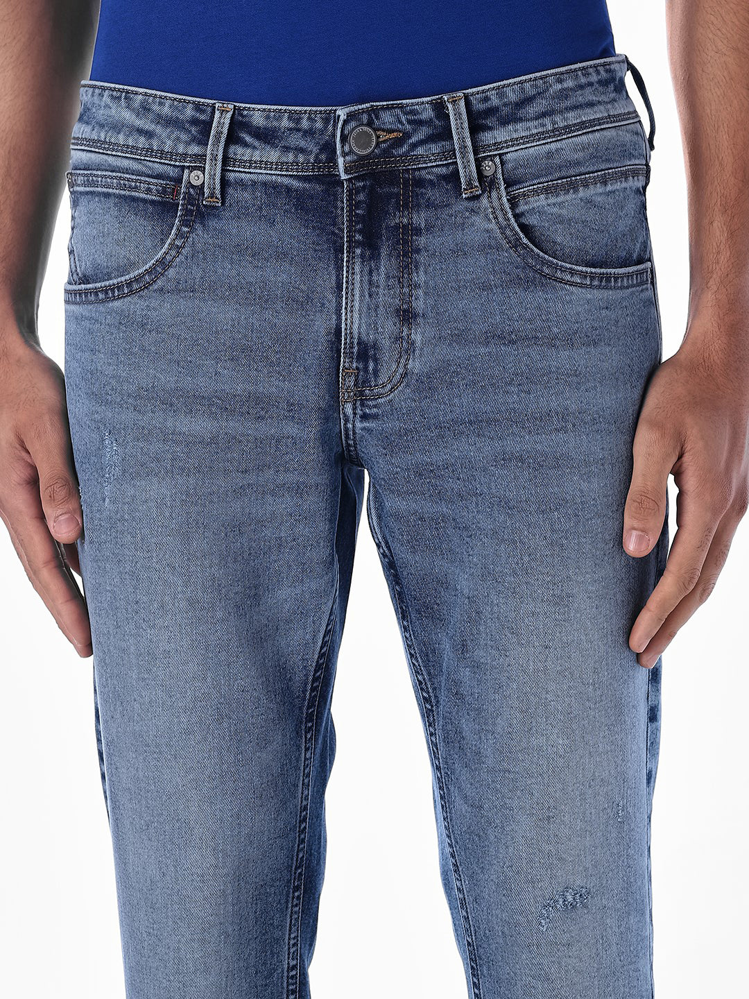 Light Blue Brak Slim Fit Jeans