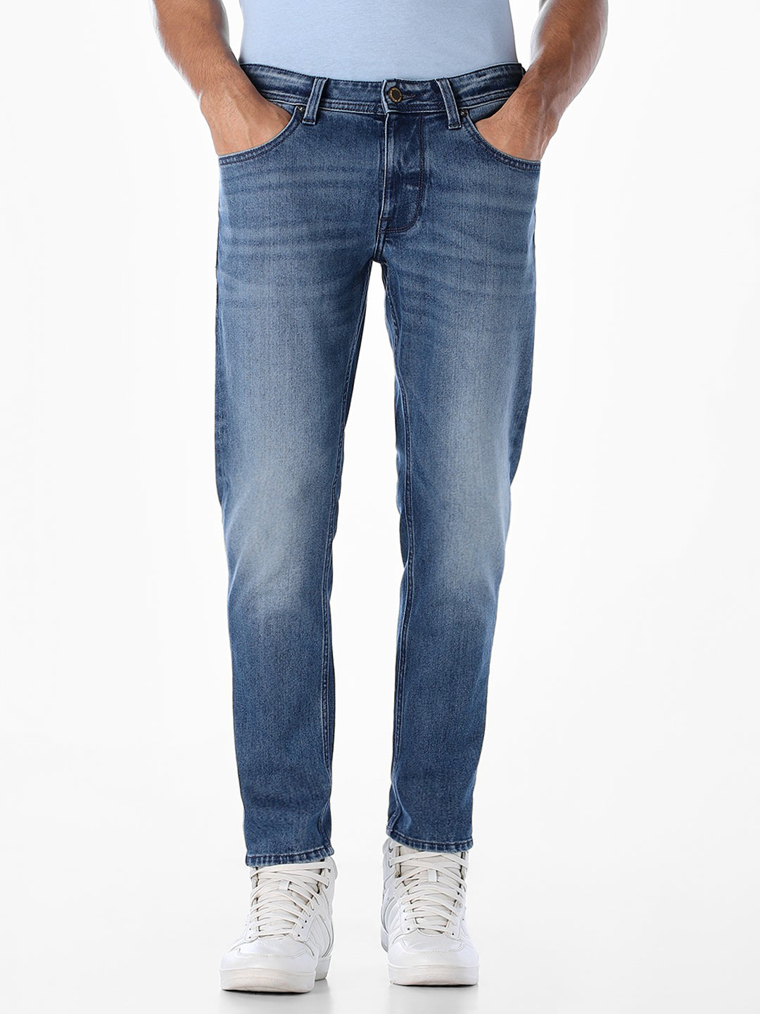 Brak Slim Fit Jeans - Light Blue - 28/27