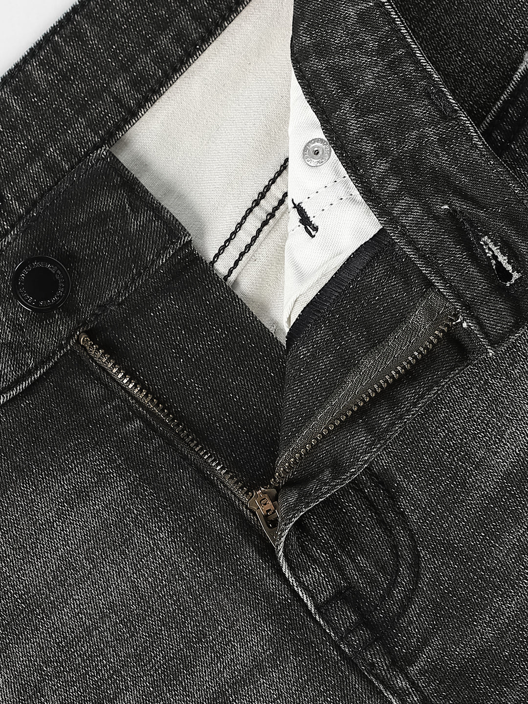 Olive Cropped Brak Slim Fit Jeans