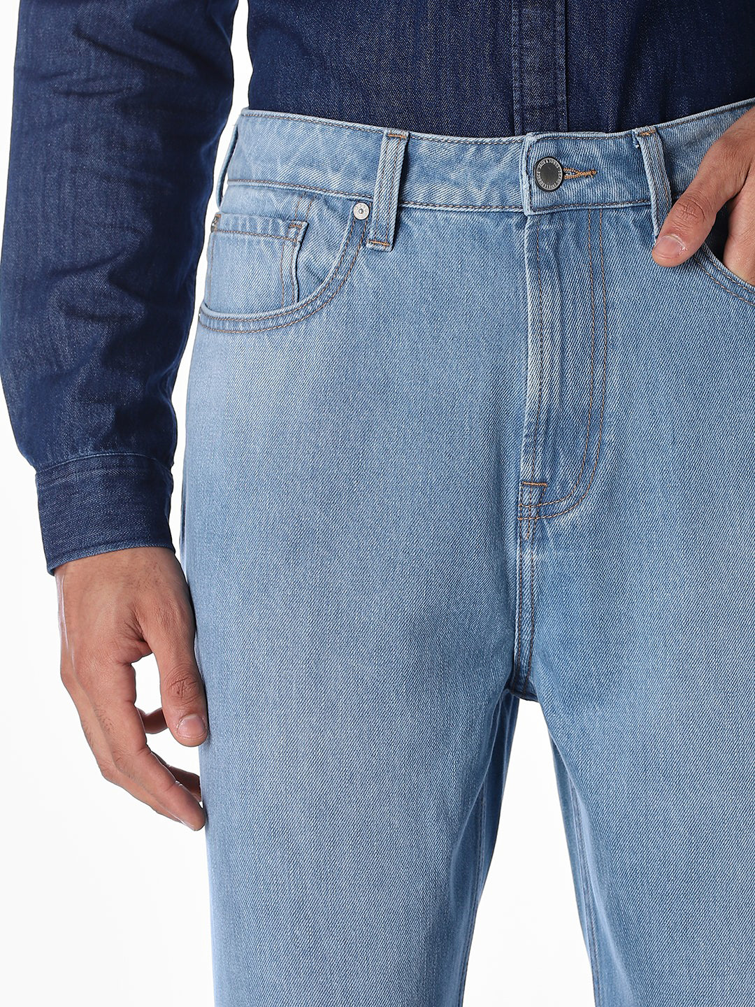 Light Blue Dario Loose Fit Jeans