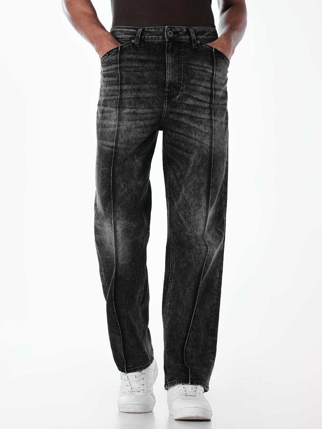 Washed Dario Loose Fit Jeans - 33/30