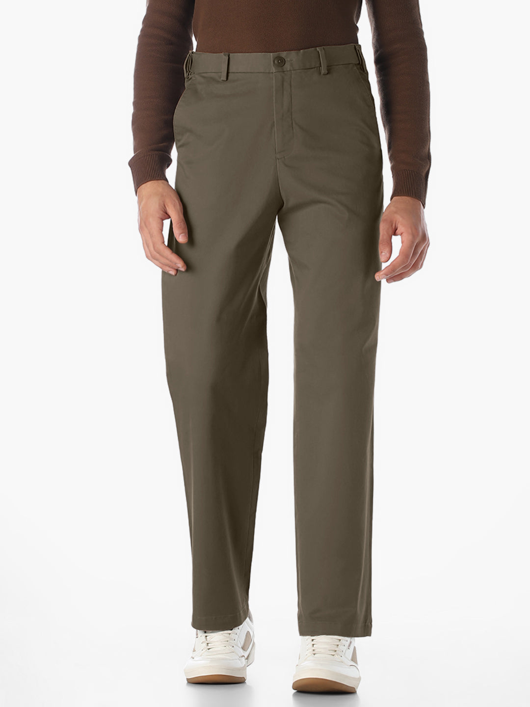 4 Pocket Slim Fit Pants - S