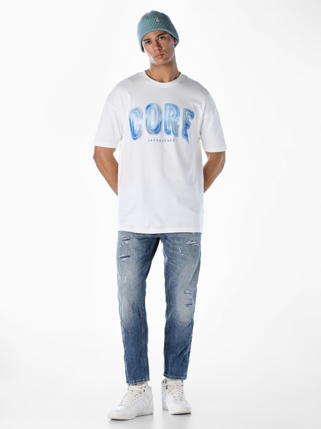 Typographic Logo Print T-shirt